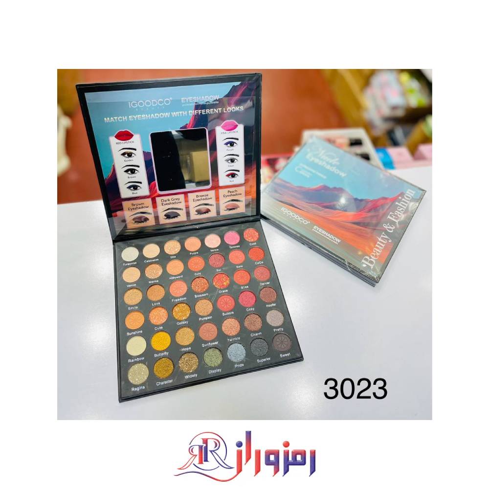 پالت سایه 42 رنگ کتابی IGoodco چهار فصل کد 3023 ، خرید و قیمت پالت سایه 42 رنگ کتابی IGoodco چهار فصل کد 3023،سایه چشم